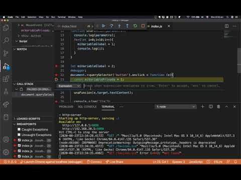 Mini Tutorial - Debugging de scripts con VSCode en vez del browser