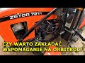 Montujemy wspomaganie na orbitrol  zetor 7211  rolnik pracuje 4k vlog