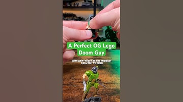 A PERFECT Classic Lego Doom Guy #lego #doom #doomguy
