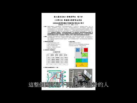 全國技能競賽集體創作職種電控電路設計製作