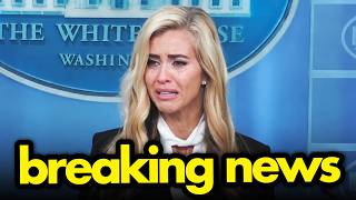Trump Press Sec NEAR TEARS as Briefing IMPLODES