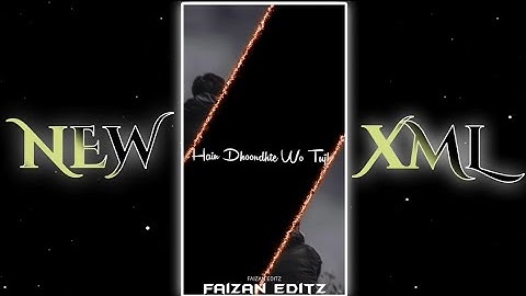 Hasi 😊Ban 🤷Gaye New 💫Trend✨ Xml ⭐Alight Motion💦 Xml ✨Xml By🤩 @abcd_ninja_gaming