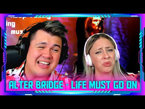 Millennials React To Life Must Go On By Alter Bridge Lyric Video | The Wolf Hunterz Jon And Dolly