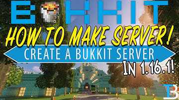 How To Make A Bukkit Server in Minecraft 1.16.1