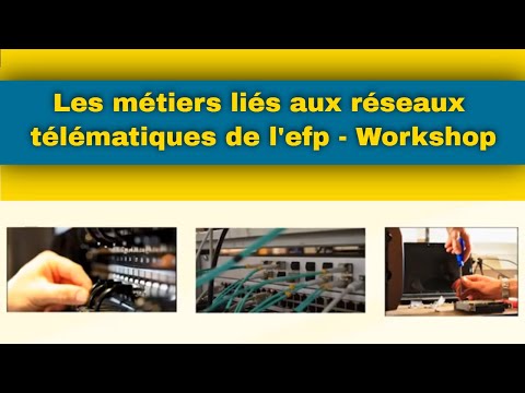 Les métiers liés aux réseaux télématiques - Workshop