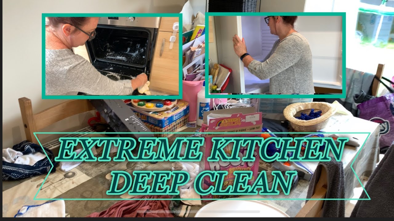 EXTREME CLEAN WITH ME 2020 | KITCHEN DEEP CLEAN | COLLAB with She's ...