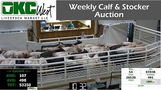 9/13/2022 -  OKC West Calf and Stocker Auction