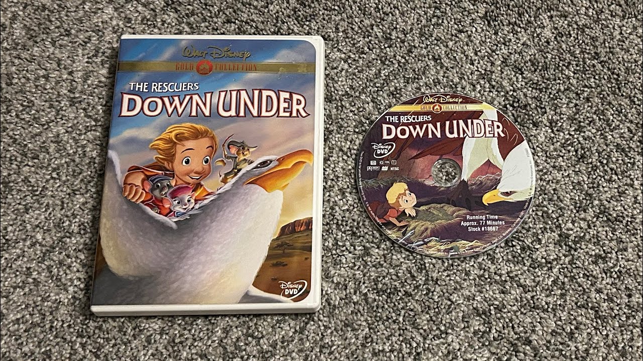 The Rescuers Down Under 2000 Gold Classic Collection DVD Overview: 2025 ...