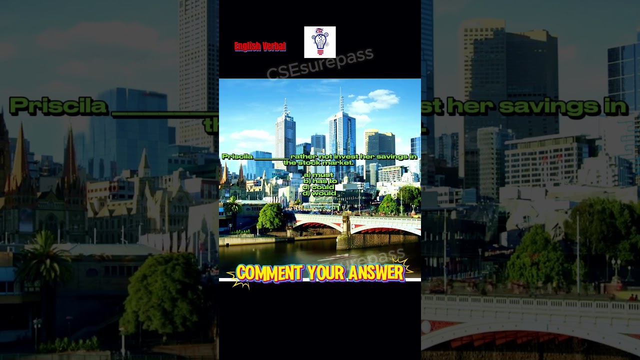 English Verbal Ability #2 