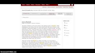 Advanced Search in Bloom's Literary Reference