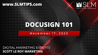 DocuSign 101 11/17