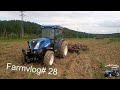 Farmvlog #28 / diskování / New Holland t4.100F