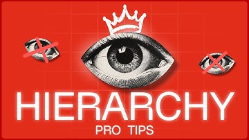 PRO Tips on Hierarchy! | Graphic Design Tutorial