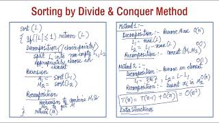 Algo Lecture 7 Divide and Conquer III