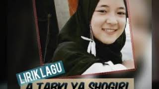 Lirik lagu La tabki ya shogiri-Nissa sabyan