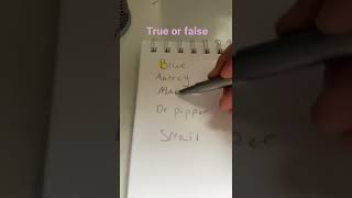 I Did This Trend Except True Or False Edition Comment What You Think Is True Or False