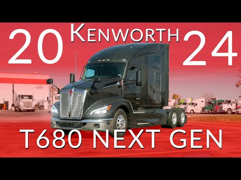 The 2024 Kenworth T680 Next Gen Is A Beautiful Masterpiece thumbnail