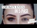 Smokey Eyes in 5 PASI | PENTRU INCEPATORI | Alexandra Minghel