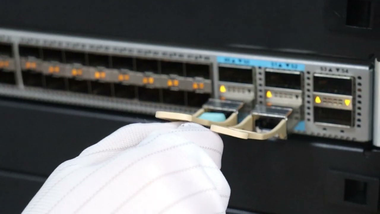 QSFP-100G-SR4 100GBASE-SR4 QSFP28 MPO Transceiver Compatibility Test on Cisco N9K-C92160YC-X Switch