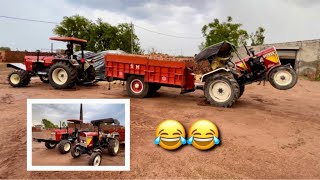Eicher vs Swaraj 855 | Funny Tochan 😂 | Swaraj 855 dinosaur 🦖