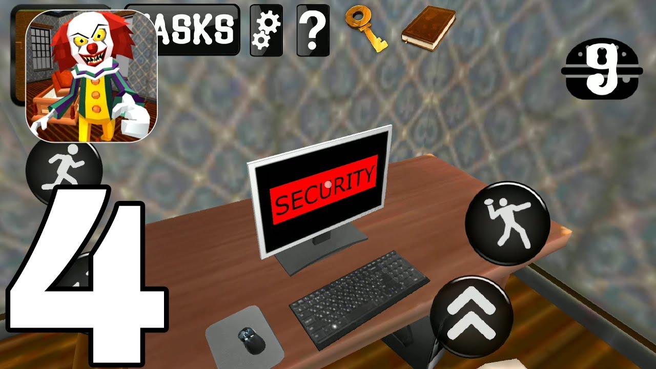 Clown Neighbor Escape - Level 4 Gameplay Walkthrough PART 4 (iOS, Android)