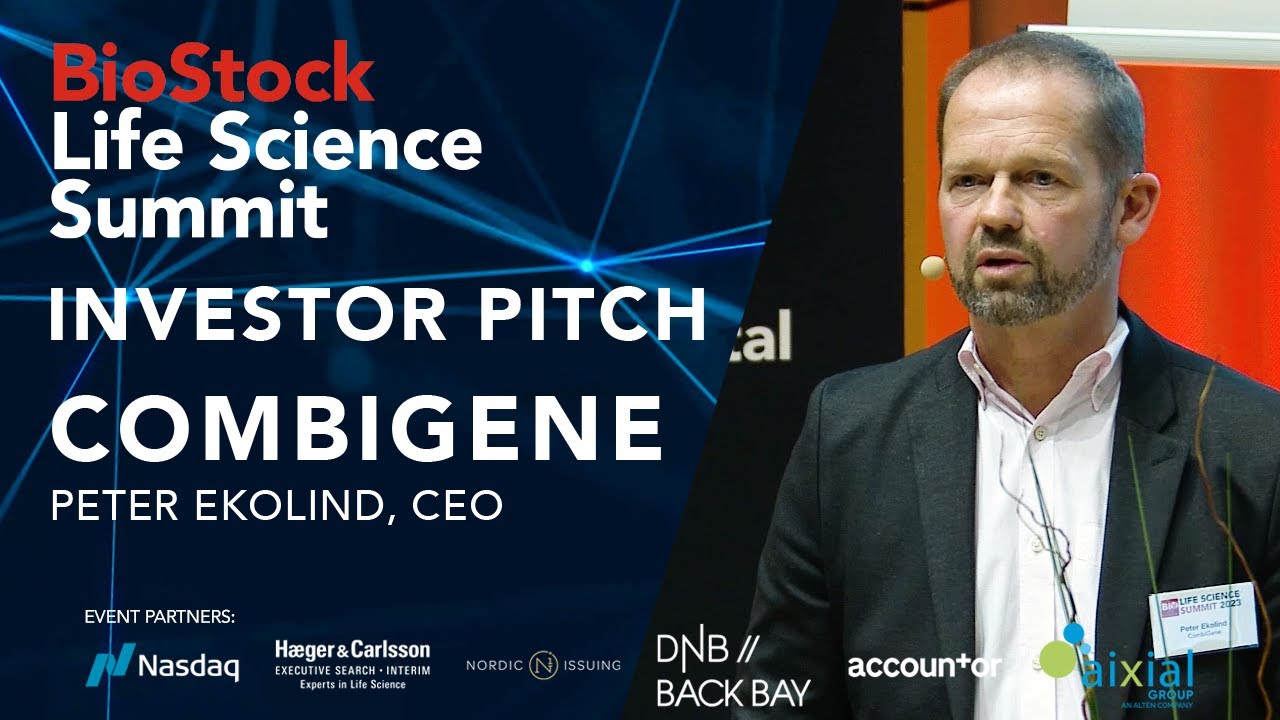 BioStock Life Science Fall Summit | CombiGene | October 2023