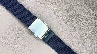 How to attach Longines Hydroconquest Rubber Strap to Clasp | NobleStrap