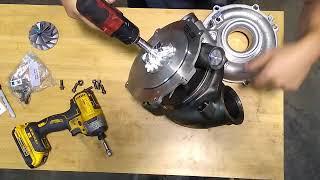 Compressor Wheel Install