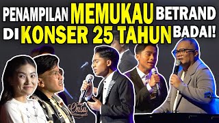 BETRAND TAMPIL MEMUKAU DI KONSER 25 TAHUN BADAI‼️SARWENDAH DAN RUBEN ONSU BANGGA‼️