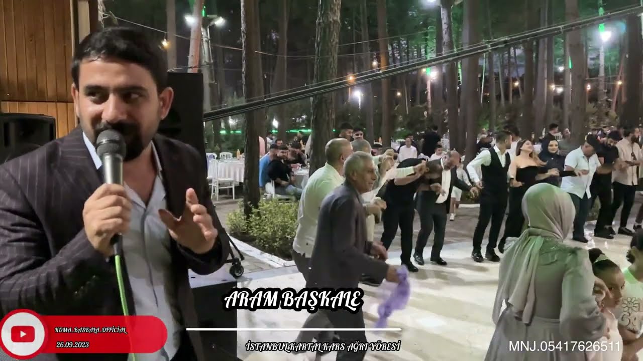 ARAM BAŞKALE CANLI PERFORMANS KARIŞIK İSTANBUL DİGOR AĞRI YÖRESİ 26.9.2023
