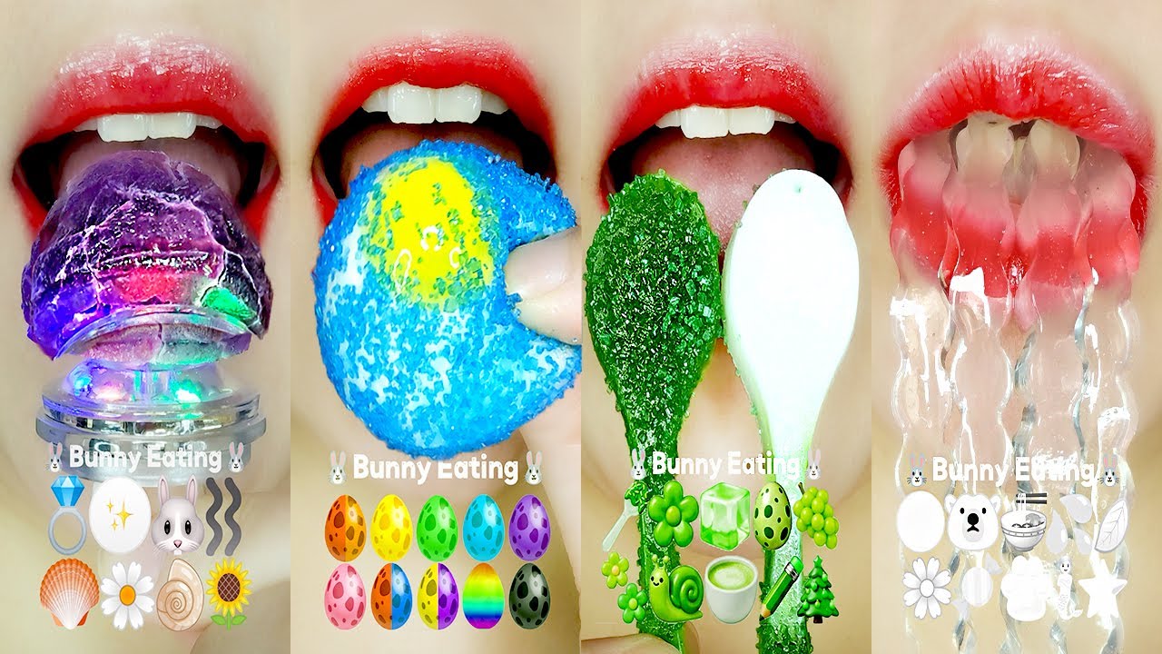 ASMR MUKBANG (АСМР) 🎧 | 10-минутная подборка: Расслабляющие и приятные звуки еды