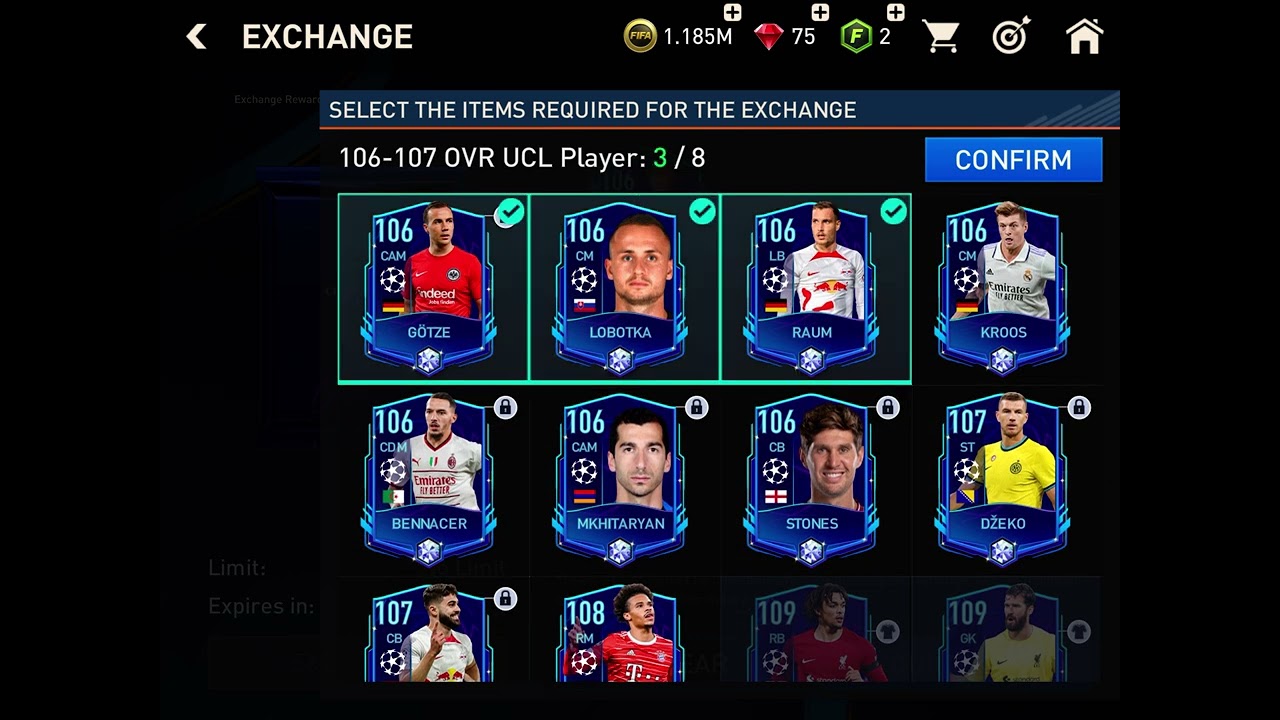 Ucl exchange pack