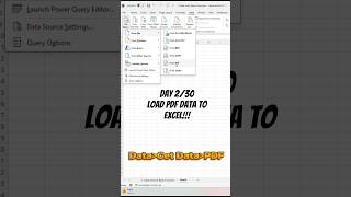 Day2/30 To Make You Excel Genius . Pdf to excel #exceltricks #exceltips