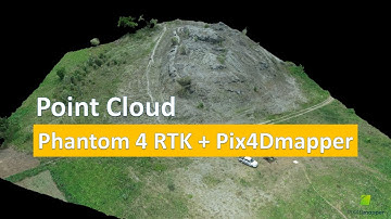 Point Cloud Sample - Phantom 4 RTK + Pix4Dmapper