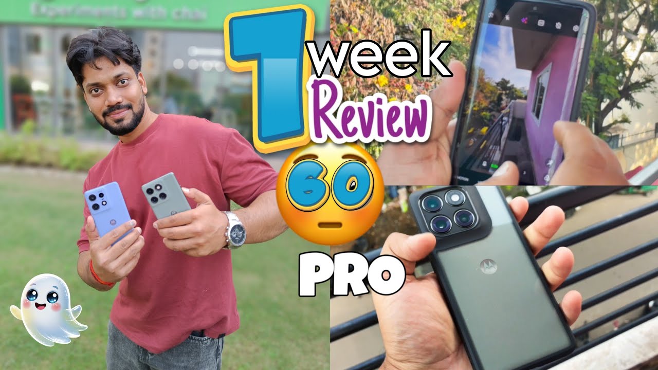 1 week Review of moto 60 pro☠️💕Camera testing and Real time features🦁😍Fog issue solution??