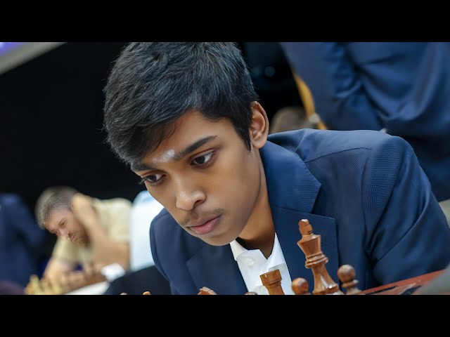 Incredible moment India's chess prodigy R. Praggnanandhaa gets rockstar  welcome as he returns from World Cup