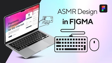 ASMR UI Designing in FIGMA - STRIPE - No Talking | Silent