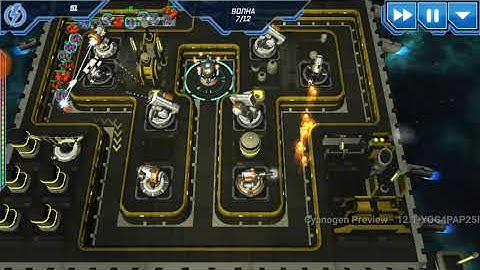 Sci Fi Tower Defense. Module TD - level 4-5