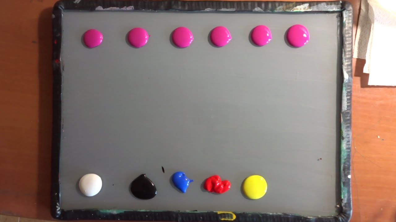 Mezclando colores 11 - El Magenta / Fucsia