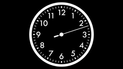Slow Clock Animation