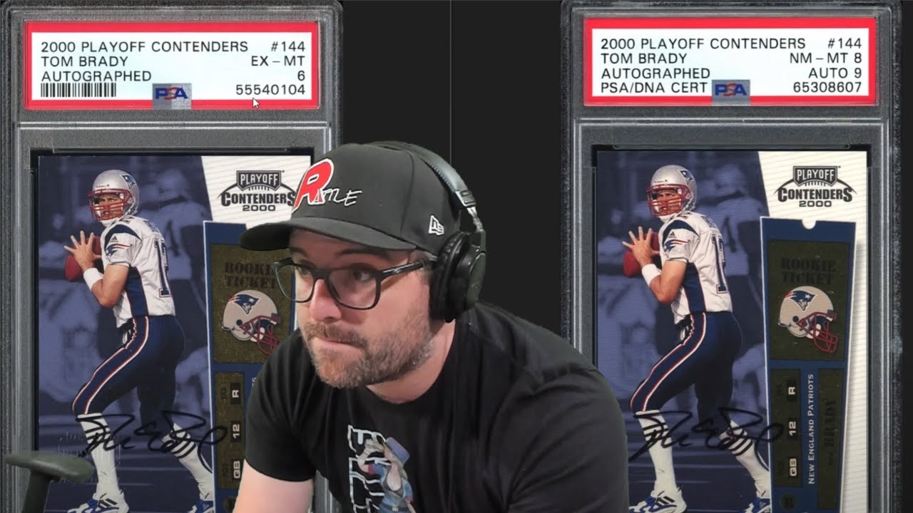 PSA Grades Brady Card Before & After It Was Altered, Recently Sold By Goldin