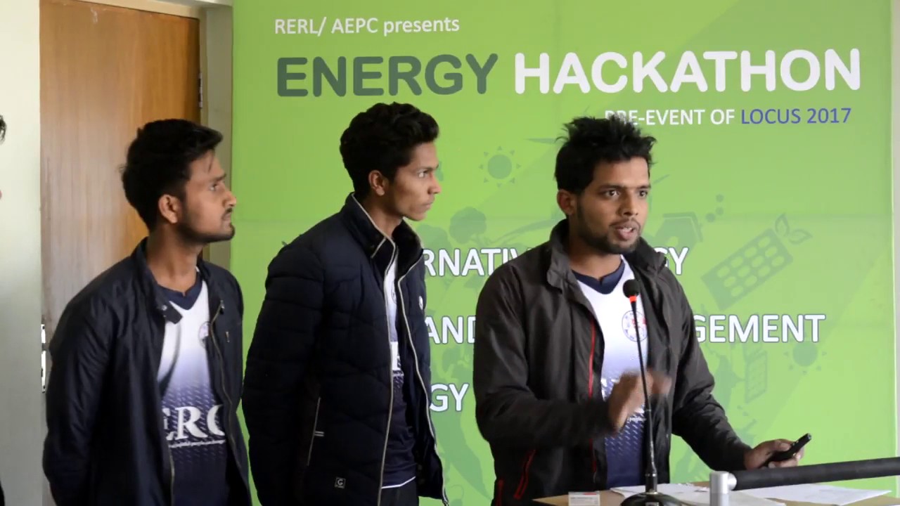 Energy Hackathon Day 3 Team ERG 1 - YouTube