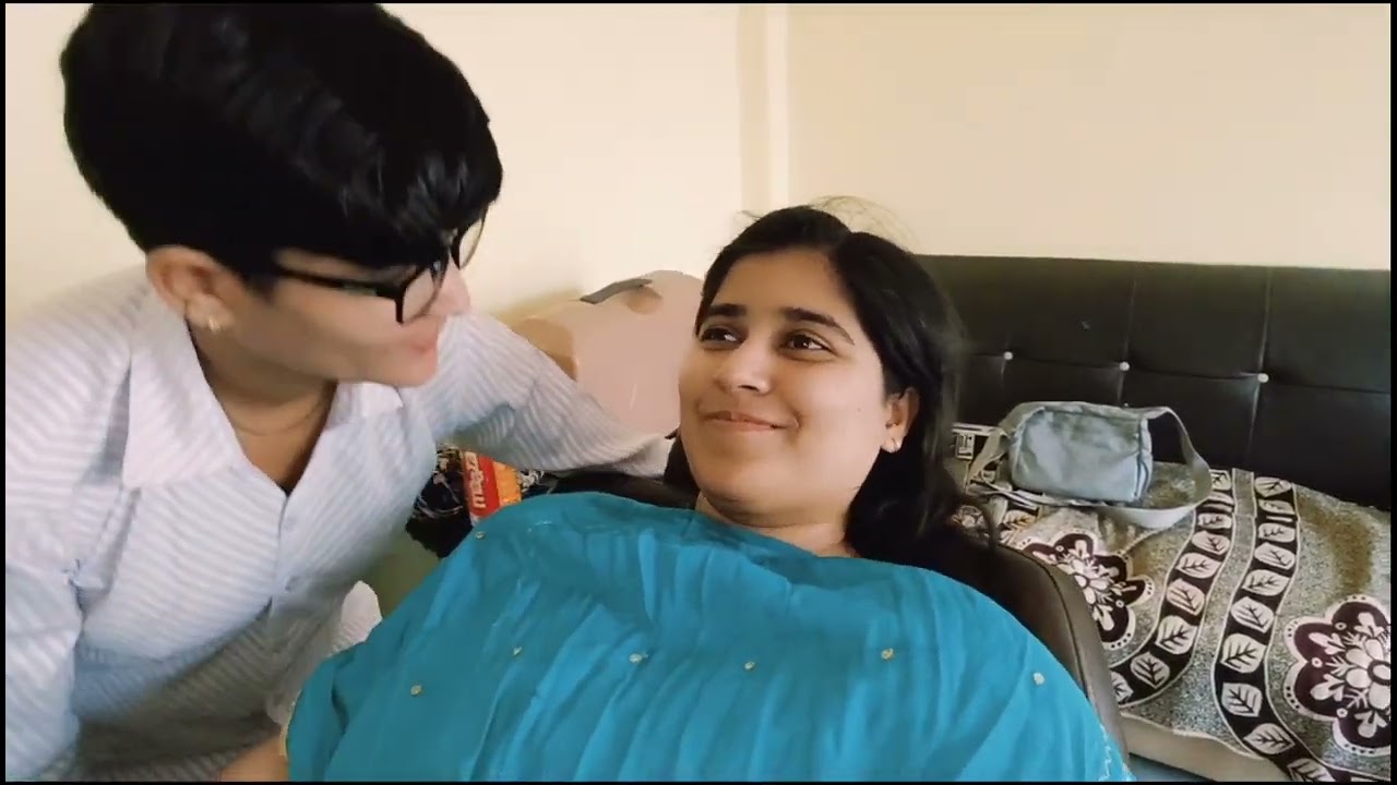 Cute 🥰 कॉलेज Girl Face Shave using Straight Razor 🪒 New video 2025 