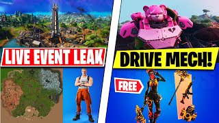 Fortnite Update 20.40 LEAKS! (LIVE EVENT, Drive MECH, FREE Skin PACK!)