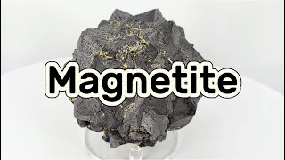 Chinese mineral specimen: Magnetite from HuangGangLiang mine, Chifeng city, Inner mongolia, China.