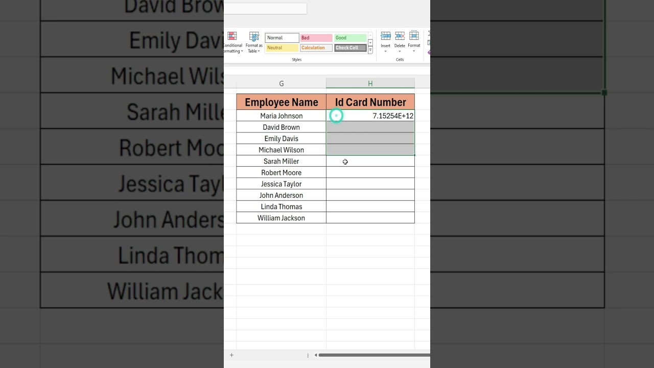 ID Card Trick in Excel | Easy Way to Remove ID Numbers
