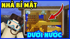 THỬ THÁCH XÂY CĂN NHÀ DƯỚI NƯỚC BÍ MẬT TRONG MINECRAFT