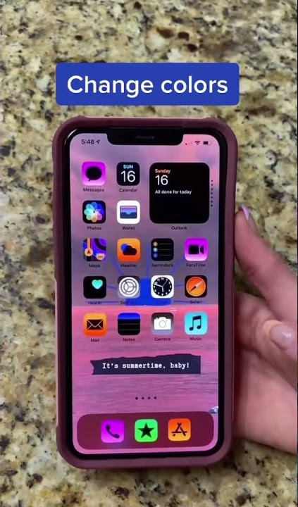 Change colours of any apps | Tech Medias | #iphone #hacks #tricks #tips