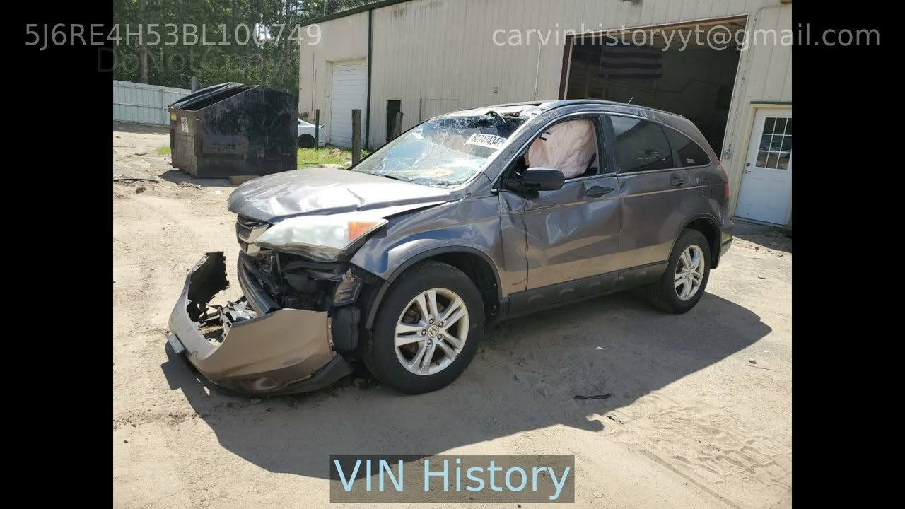 2011 HONDA CRV 5J6RE4H53BL100749