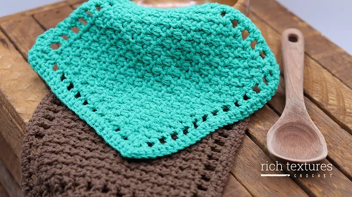 Learn to Crochet a Compress Washcloth!